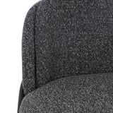 Set of 2 - Abiram 65cm Bar Stool - Anthracite Grey Boucle - Last Set Bar Stool St Chairs-Core