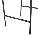 Set of 2 - Abiram 65cm Bar Stool - Anthracite Grey Boucle - Last Set Bar Stool St Chairs-Core