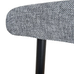 Set of 2 - Oneal 65cm Bar Stool - Lava Grey Bar Stool Swady-Core   