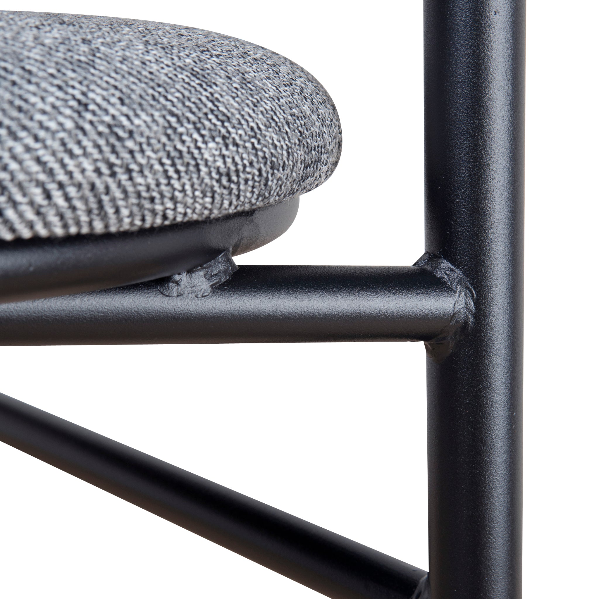 Set of 2 - Oneal 65cm Bar Stool - Lava Grey Bar Stool Swady-Core   