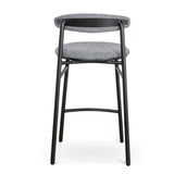 Set of 2 - Oneal 65cm Bar Stool - Lava Grey Bar Stool Swady-Core   