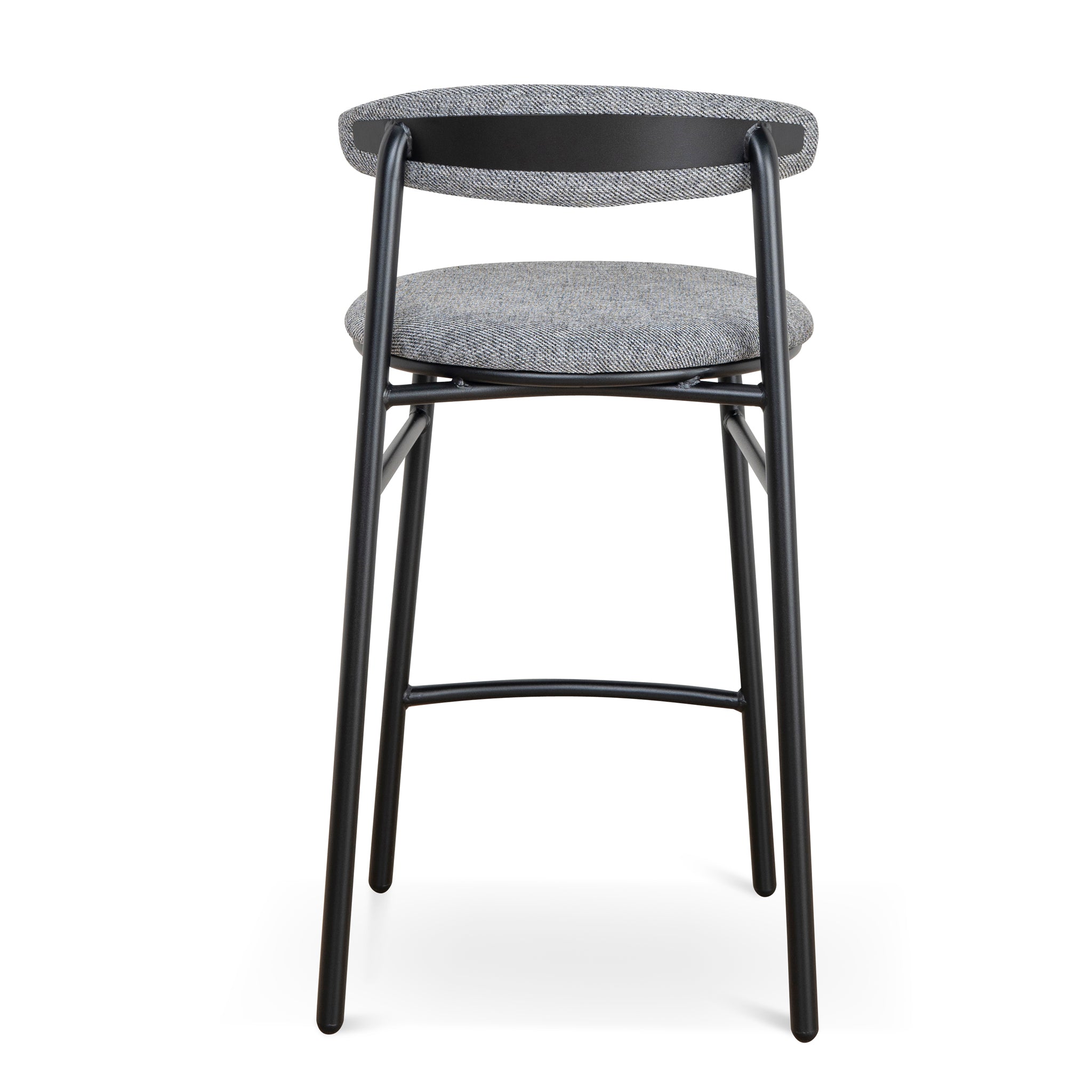 Set of 2 - Oneal 65cm Bar Stool - Lava Grey Bar Stool Swady-Core   