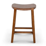 Ex Display - Judy 62cm Bar Stool - Walnut Bar Stool M-Sun-Core