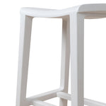 Ex Display - Judy 62cm Bar Stool - White Bar Stool M-Sun-Core