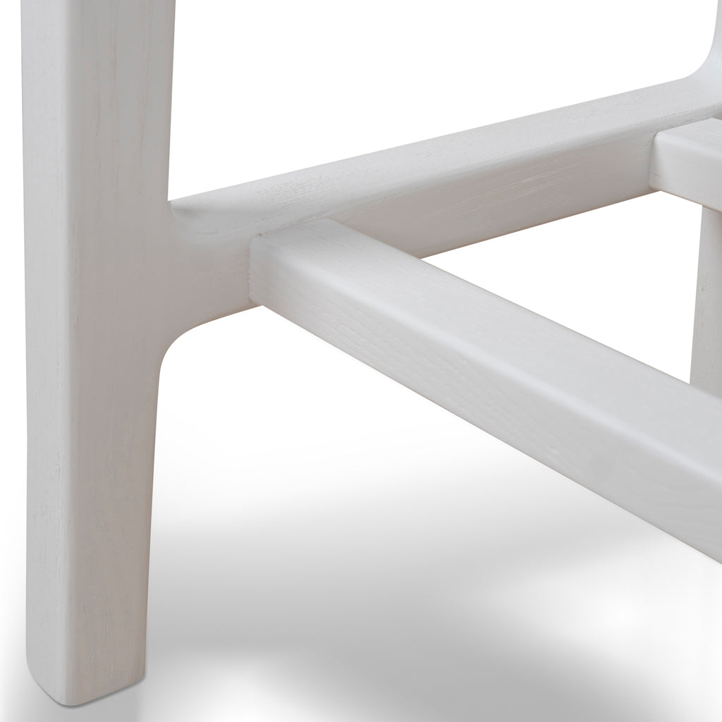Ex Display - Judy 62cm Bar Stool - White Bar Stool M-Sun-Core