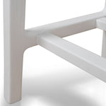 Ex Display - Judy 62cm Bar Stool - White Bar Stool M-Sun-Core