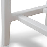 Ex Display - Judy 62cm Bar Stool - White Bar Stool M-Sun-Core