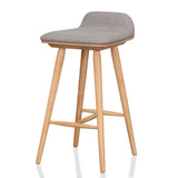Finn Bar stool - Light Grey - Natural Interior Secrets