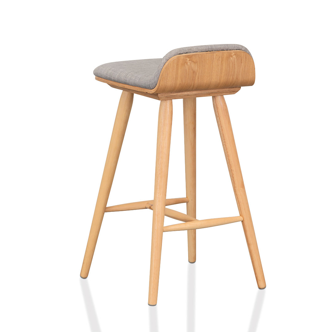 Finn Bar stool - Light Grey - Natural Interior Secrets