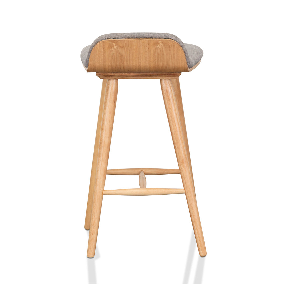 Finn Bar stool - Light Grey - Natural Interior Secrets