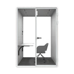 Evolve Medium Office Pod - White By Humble Office Silent Booth Hbox-Core   