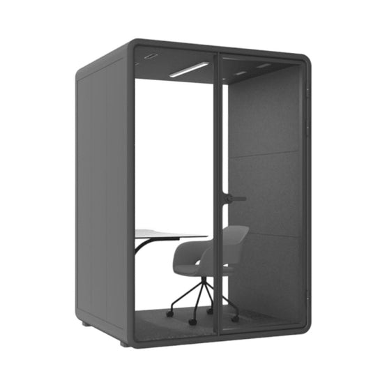 Evolve Medium Office Pod - Black By Humble Office Silent Booth Hbox-Core   