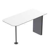 Evolve 4 Person Large Meeting Pod - Black with Furniture by Humble Office Silent Booth Hbox-Core   