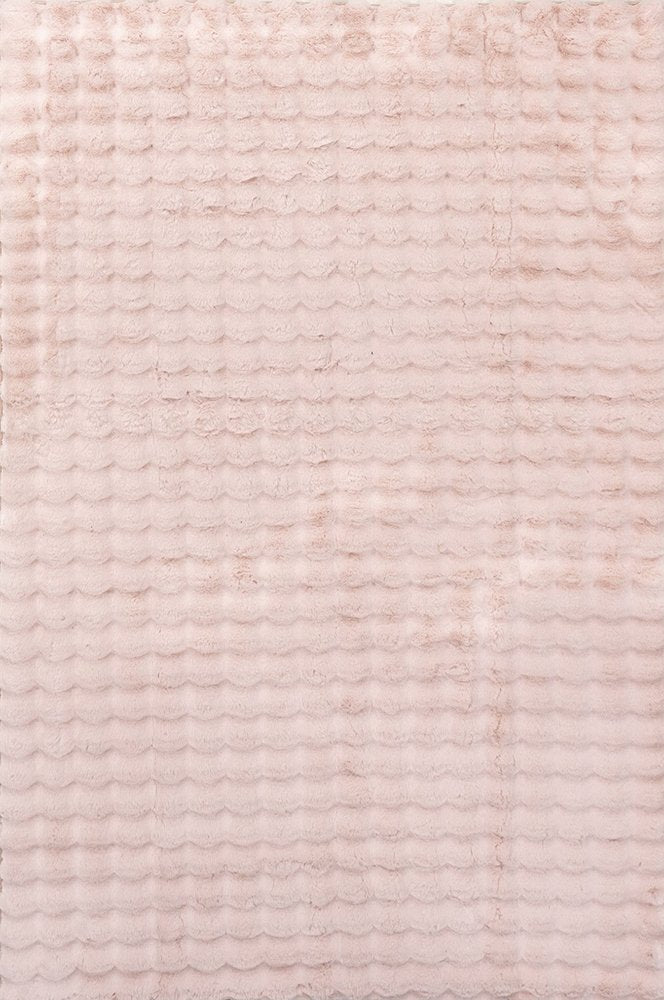 Marill 270cm x 180cm Bubbly Washable Rug - Blush Rug UN Rugs-Local   