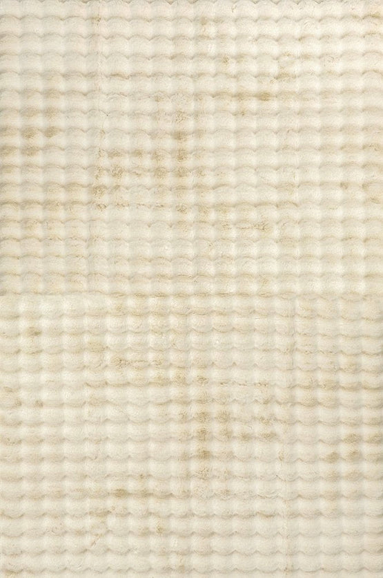 Marill 160cm x 100cm Bubbly Washable Rug - Natural Rugs UN Rugs-Local   