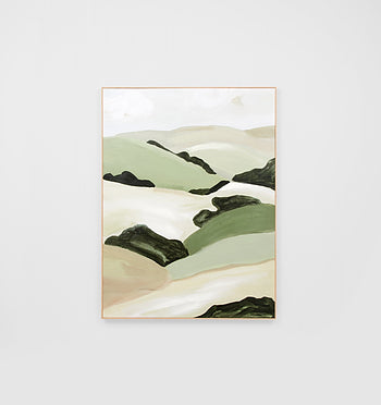 Ex Display - Barossa 105cm x 140cm Canvas - Natural Frame Wall Art Warran-Local