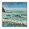 Beach Pebble Colour, By Liana Steinmetz Wall Art Gioia-Local 50x50cm Framed Canvas Black