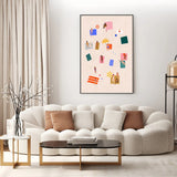 Beach Towel Harmony, By Bea Muller Wall Art Gioia-Local