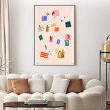 Beach Towel Harmony, By Bea Muller Wall Art Gioia-Local