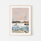 Beach Walk, By Dan Hobday Wall Art Gioia-Local 40x60cm Framed Poster Black