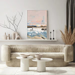 Beach Walk, By Dan Hobday Wall Art Gioia-Local