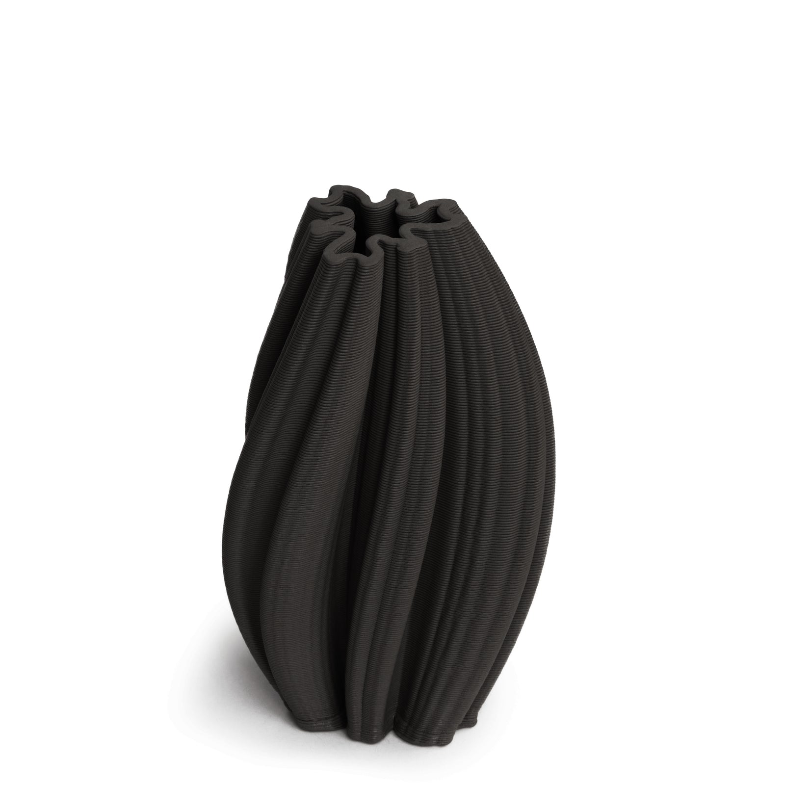 Ex Display - Beais 17cm Vase - Black Vase Onesix-Local
