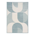 Ex Display - Bentleigh 240 x 340cm Rug - Blue & White Rug Mos-Local