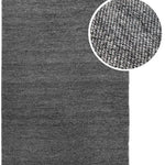 Berg Indoor/Outdoor Rug 155cm x 225cm - Dark Grey Rug Mos-Local