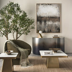 Bias Travertine Table Lamp - Brown & Gold Lighting Albi-Local