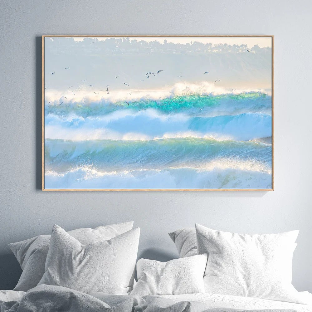 Big Wave, By Richard Podgurski Wall Art Gioia-Local