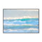 Big Wave, By Richard Podgurski Wall Art Gioia-Local 60x40cm Framed Canvas Black