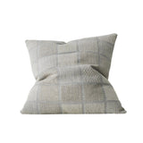 Bodrum 50cm Relaxed Geometric Design Cushion Cushion Weave-Local Bodrum Mist Polyester