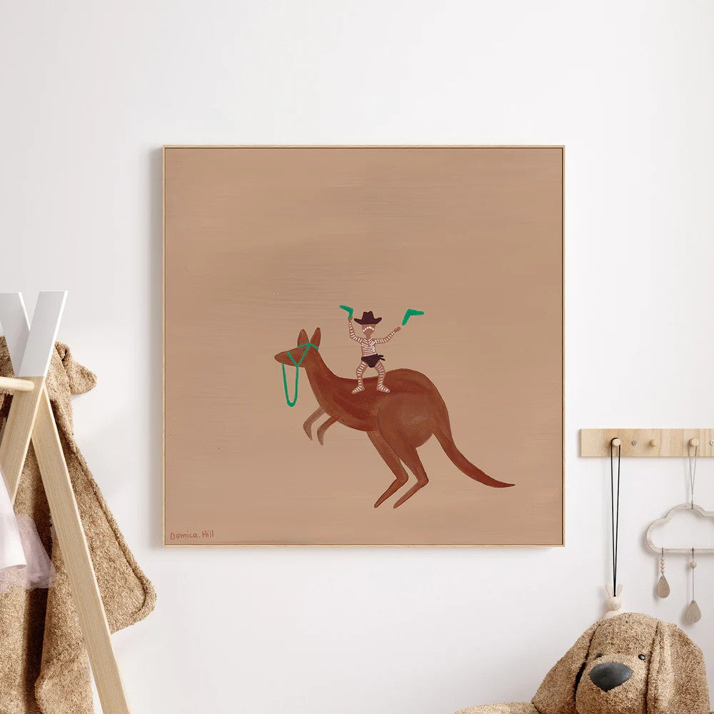 Boomerangs and Bounce, By Domica Hill Wall Art Gioia-Local