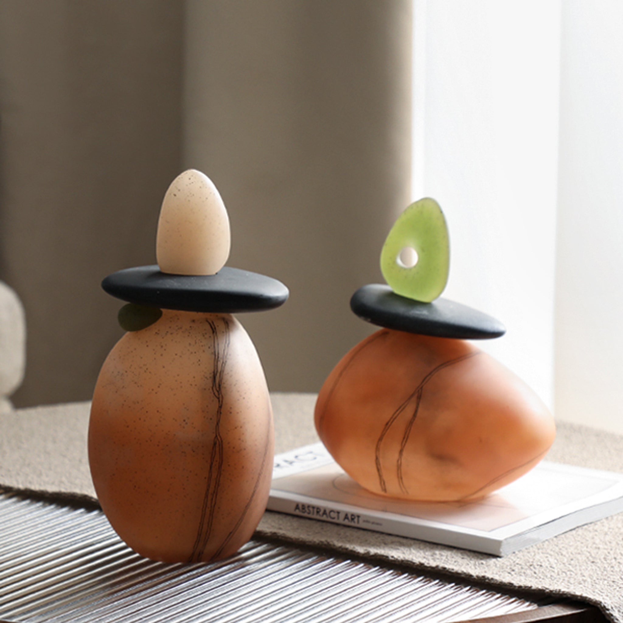 Bruno Stone to Turn Sculpture A Homewares Floco-Core