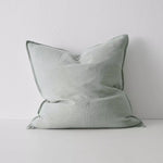 Como Linen Stonewashed Vintage Look Cushion Cushion Weave-Local Como Laurel 50cm x 50cm Polyester