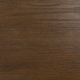 Roshan 1.3m Pill Shape Console Table - Caramel Oak Console Table Valerie-Core