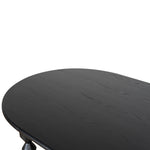 Primrose 1.4m Oval Coffee Table - Black Coffee Table Nicki-Core