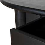 Primrose 1.4m Oval Coffee Table - Black Coffee Table Nicki-Core