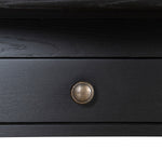 Primrose 1.4m Oval Coffee Table - Black Coffee Table Nicki-Core