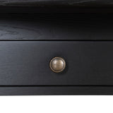 Primrose 1.4m Oval Coffee Table - Black Coffee Table Nicki-Core