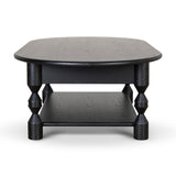 Primrose 1.4m Oval Coffee Table - Black Coffee Table Nicki-Core