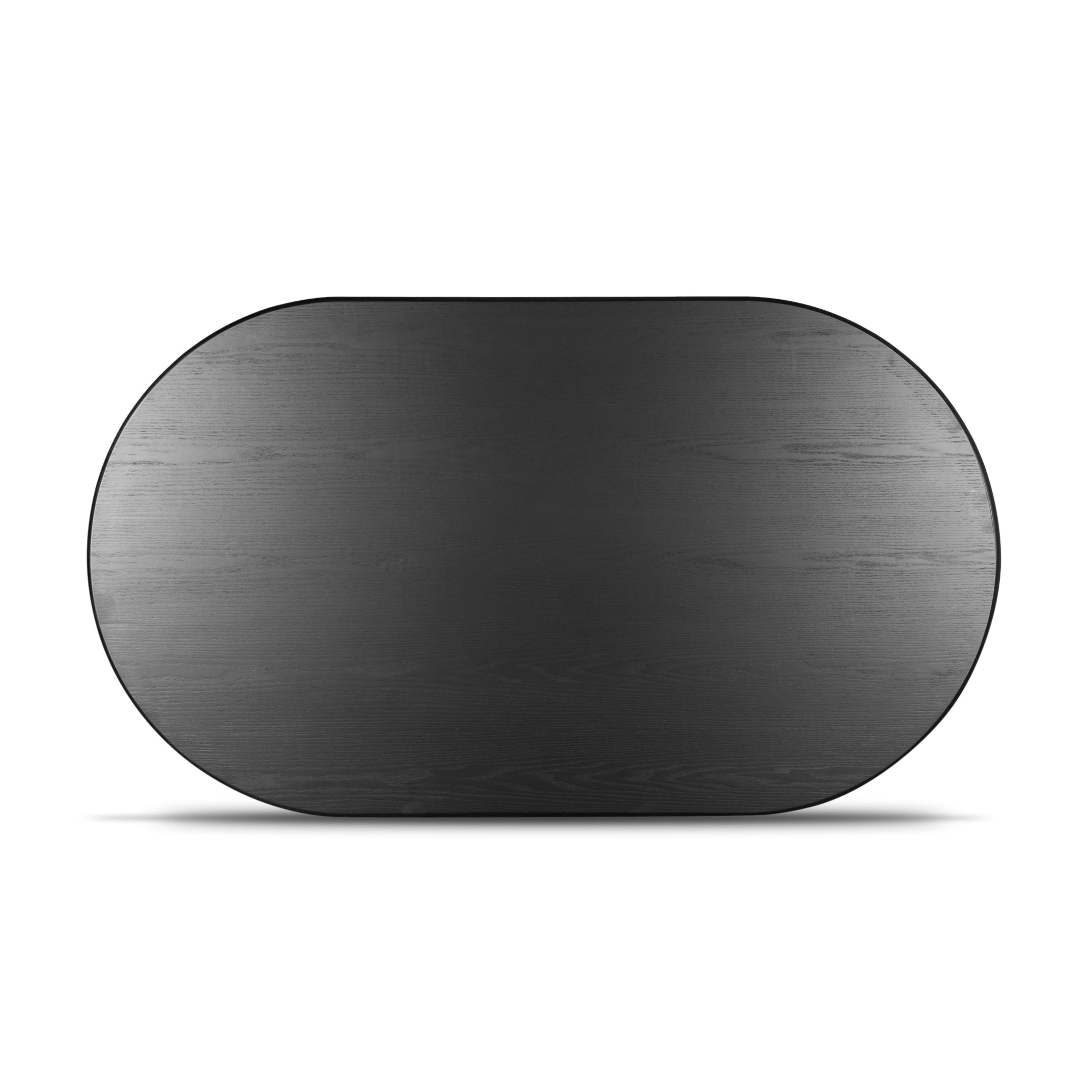 Primrose 1.4m Oval Coffee Table - Black Coffee Table Nicki-Core
