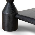 Primrose 1.4m Oval Coffee Table - Black Coffee Table Nicki-Core