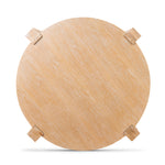 Maria 100cm Round Coffee Table - Natural Coffee Table Nicki-Core   