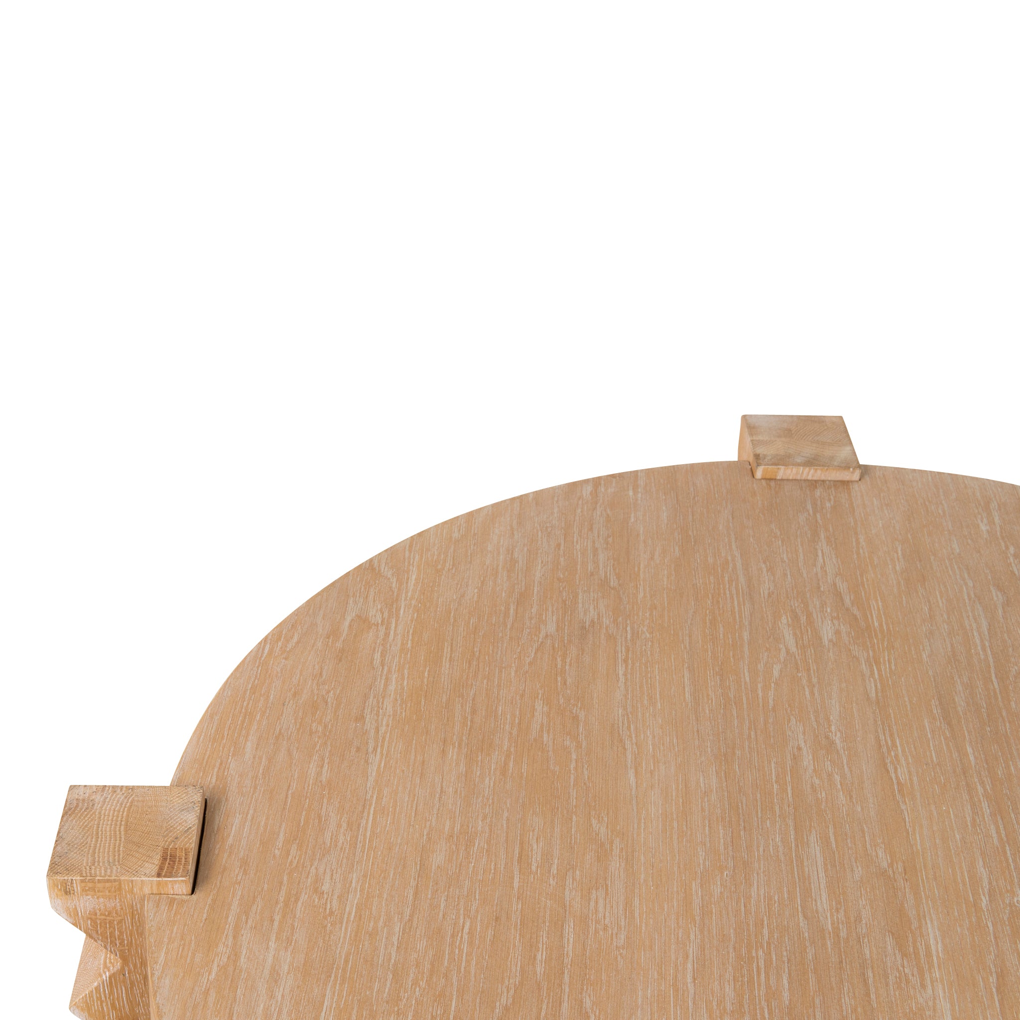 Maria 100cm Round Coffee Table - Natural Coffee Table Nicki-Core   