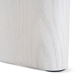 Zafar Nested Travertine Coffee Table - White Coffee Table Dwood-Core