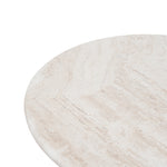 Zafar Nested Travertine Coffee Table - White Coffee Table Dwood-Core