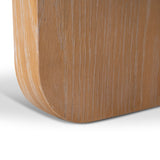 Kalin 1.2m Oval Travertine Coffee Table - Natural Coffee Table Nicki-Core   