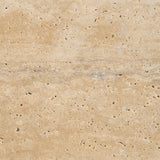 Kalin 90cm Round Travertine Coffee Table - Natural Coffee Table Nicki-Core   