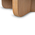 Kalin 90cm Round Travertine Coffee Table - Natural Coffee Table Nicki-Core   